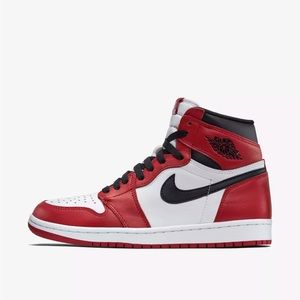 Air Jordan Mid Chicago black toe